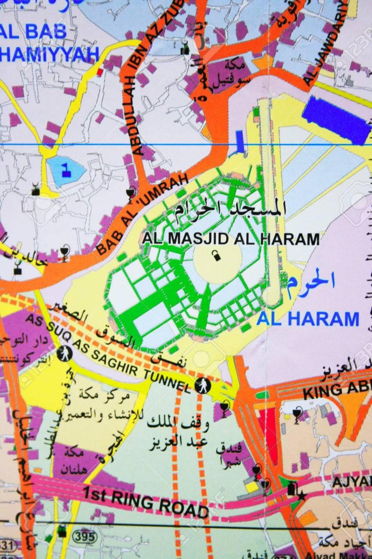 Харам е в Мека картата