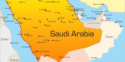 Мека Саудитска Арабия карта 