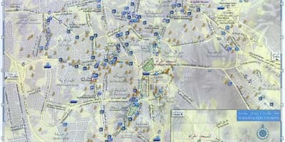 Пътна карта на град Мека 